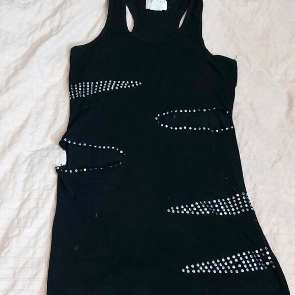 Planet Funk Black Dress - Picture 1 of 7